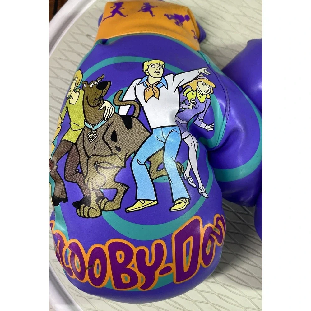Warner Bros. RARE Scooby Doo Kids Boxing Gloves Cartoon‎ Network USED 13